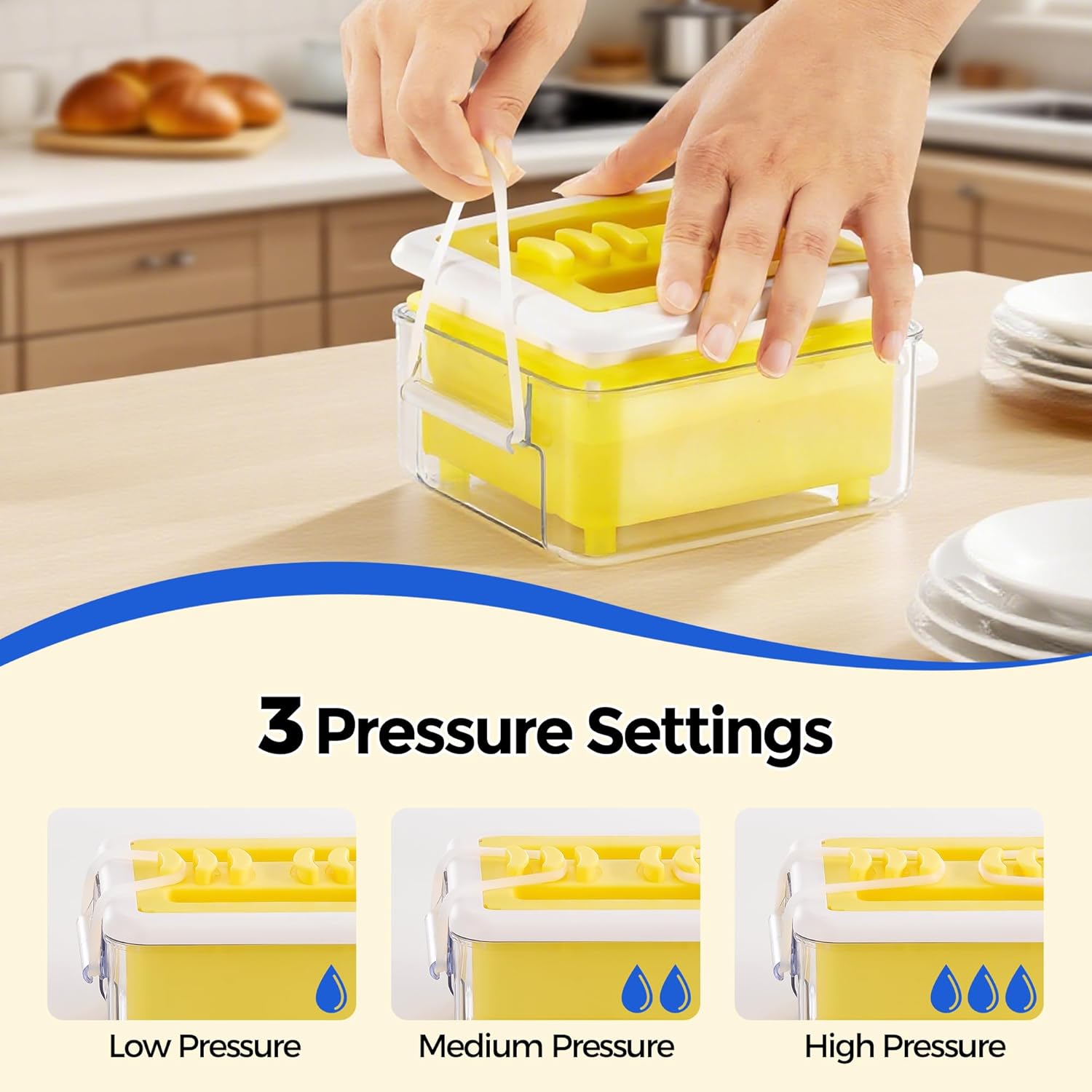 Tofu Press - Tofu Press Dishwasher Safe for Easily Pressing Out Water from Organic Silken Soft Tofu and Extra Firm Tofu - BPA Free